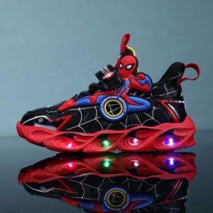 Light-up superhero sneakers